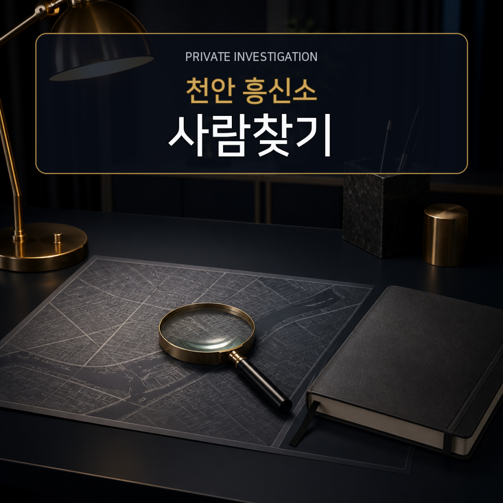 천안 사람찾기·소재파악 전문 흥신소